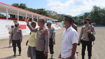 NTT警察署長、インドネシア共和国大統領の往来確保に向けた連携を命じる