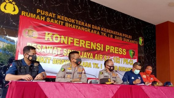 RS Polri Berikan Dampingan Psikologis Usai Terima 12 Data Keluarga Korban Sriwijaya Air