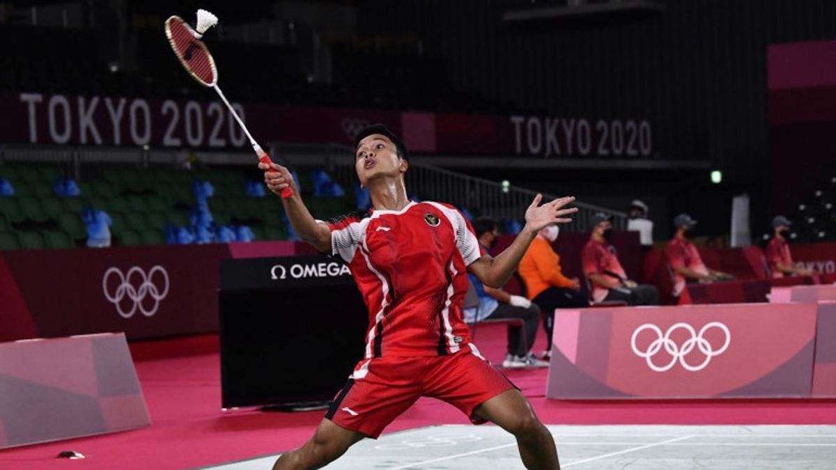 Defeated By Chen Long, Ginting Hopes To Win A Bronze Medal At The Olympics
