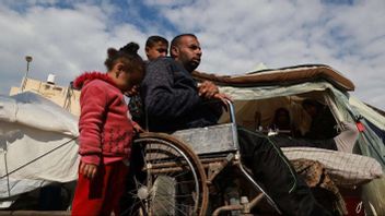 The United Nations Calls 450 Thousand Refugees From The Rafah Lack Of Shelters, Water And Toilets
