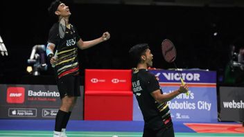 Bagas/Fikri Face Aaron Chia/So Wooi Yik In Denmark Open Final