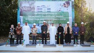 UAE Places The First Rock Of The Global Center For Mangrove Research In Bali