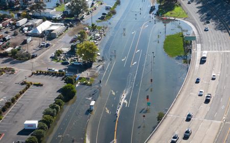 Analis NASA: Banjir 10 Tahun Akan Normal Terjadi di Pantai Barat Amerika