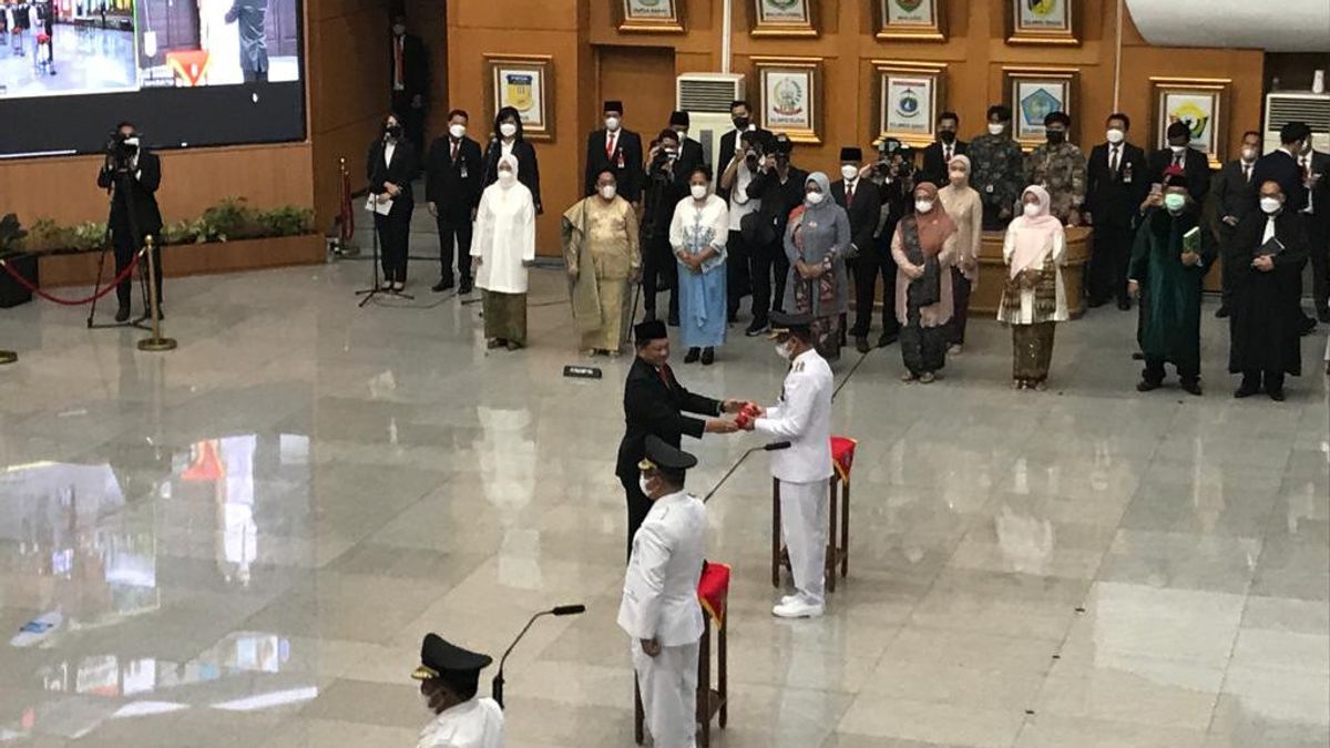 Heru Budi Hartono Is Officially Inaugurated As Acting Governor Of DKI