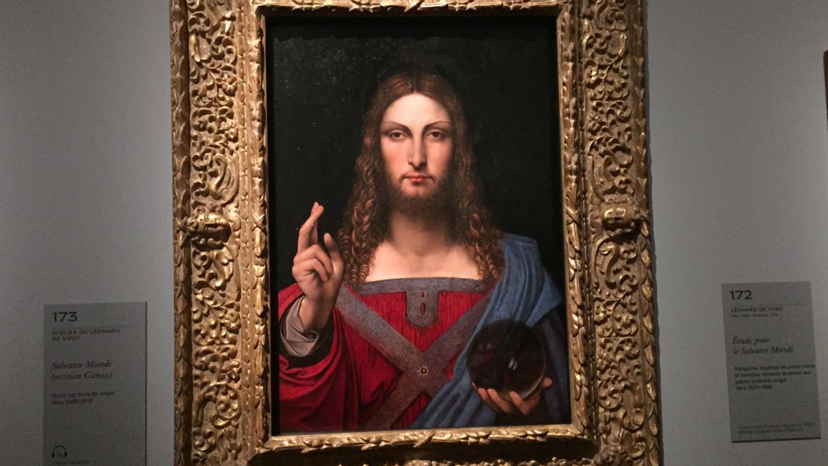 Salvator Mundi Karya Leonardo da Vinci的画作改为NFT