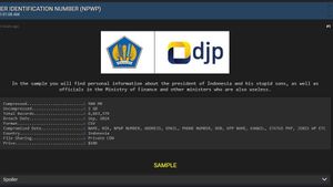 6 Juta Data NPWP Diduga Bocor, Ada Punya Jokowi, Gibran, dan Banyak Menteri Lain