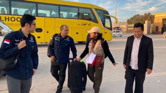 جاكرتا - وصل متطوع واحد من منظمة مير-سي إلى البلاد بعد خدمته في غزة