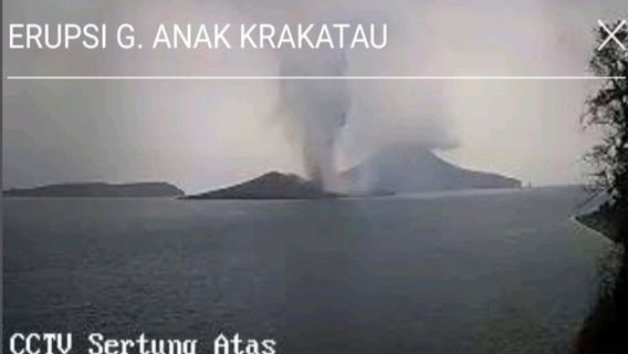 Mount Anak Krakatau Erupts Again, Abu Colon As High As 1,500 Meters