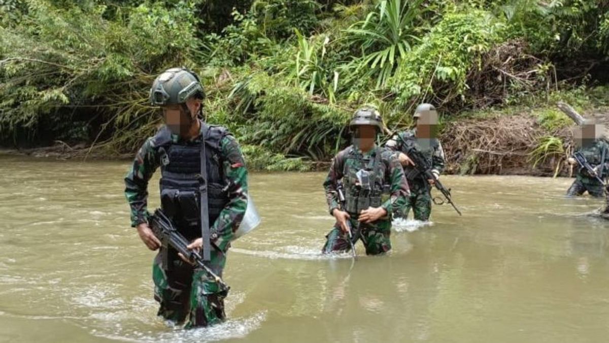 部分森林,TNI Kuasai OPM总部位于巴布亚西南部的Maybrat