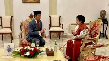 Sempat Diisukan Renggang, Ini Momen Jokowi Bicara Empat Mata dengan Megawati di Istana