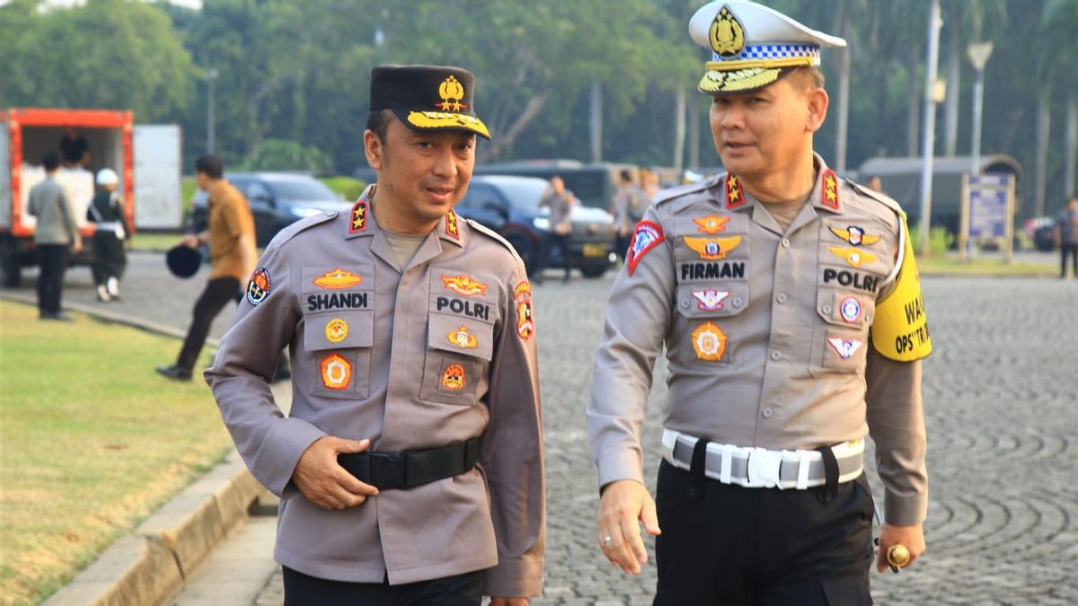 The National Police Prepares Traffic Security And Engineering For The VVIP VVIP Delegation-Guest Route Of The ASEAN Summit