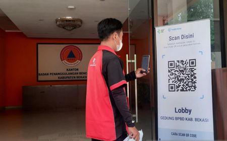 Pemkab Bekasi Wajibkan Aplikasi PeduliLindungi Akses Masuk Kantor