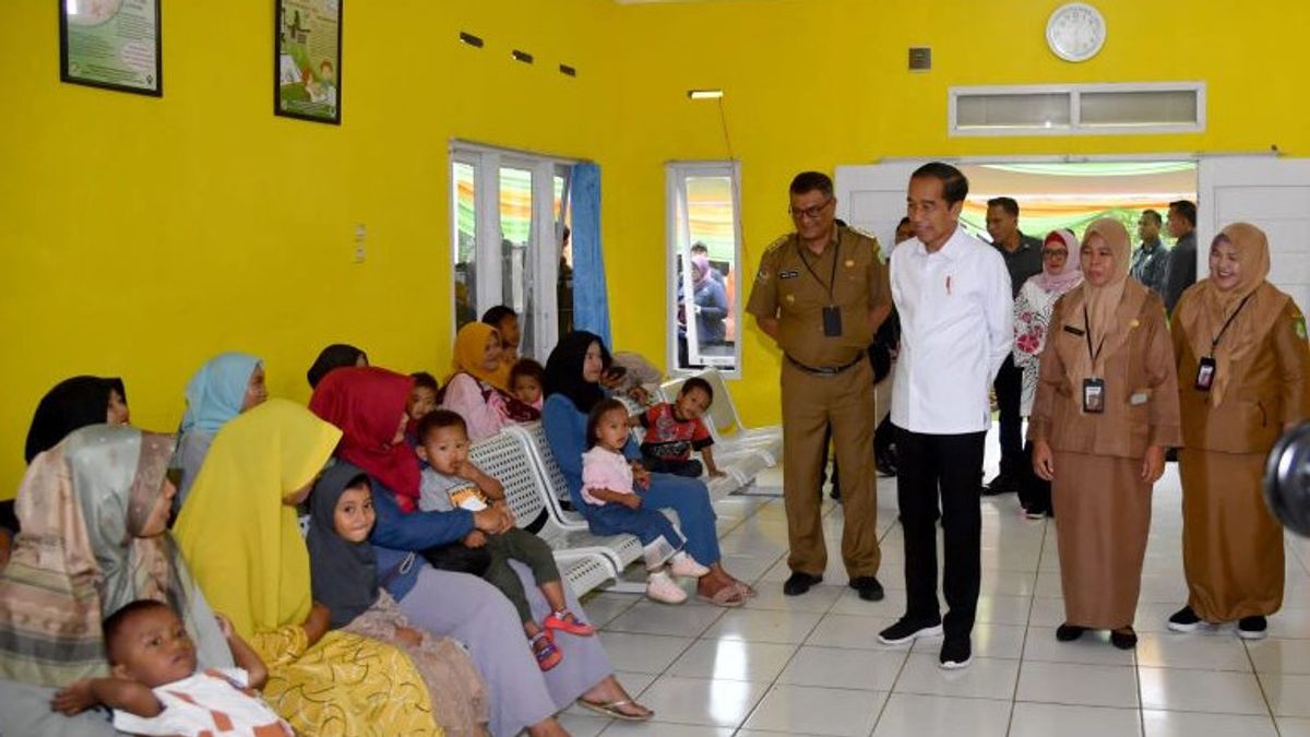 Jokowi Puji Inovasi Puskesmas di Bengkulu Tengah Tekan Kasus Stunting Lewat Nuget Belut