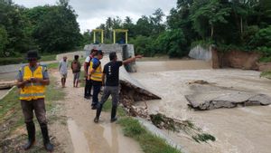 Kementerian PUPR Mulai Tangani Jebolnya Bendung Oesao di Kupang