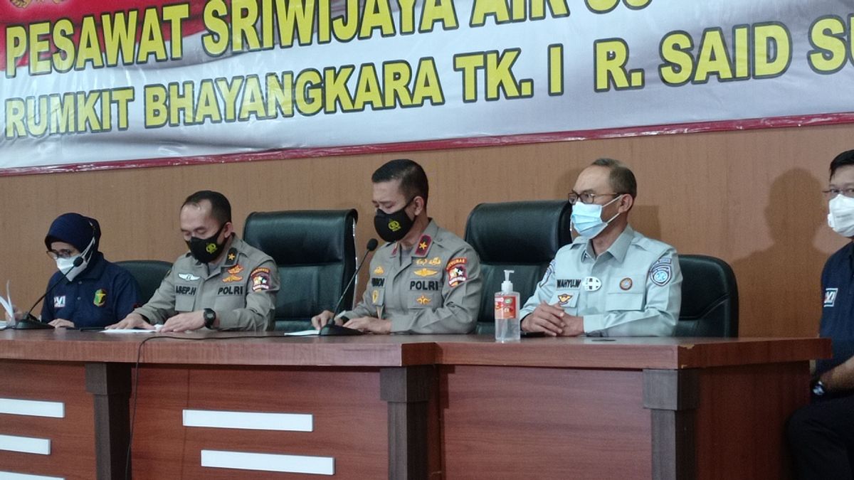 National Police Affirms Passenger Identification Of Sriwijaya Air SJ-182 Will Continue To Be Done Until Completion