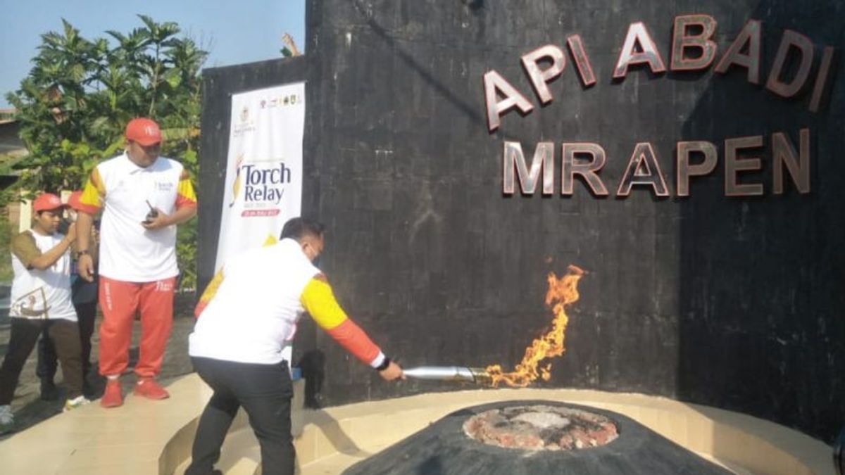 ASEAN Para Games 2022 Fire Taken From Mrapen, Will Be Carved In Four Cities