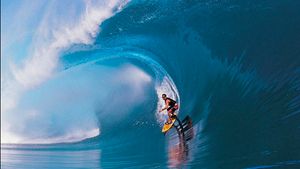 G-Land Beach In Banyuwangi, Has Waves That Capture Surfers