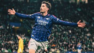 Gol Menit Terakhir Kai Havertz Menangkan Arsenal Lawan Sporting Lisbon