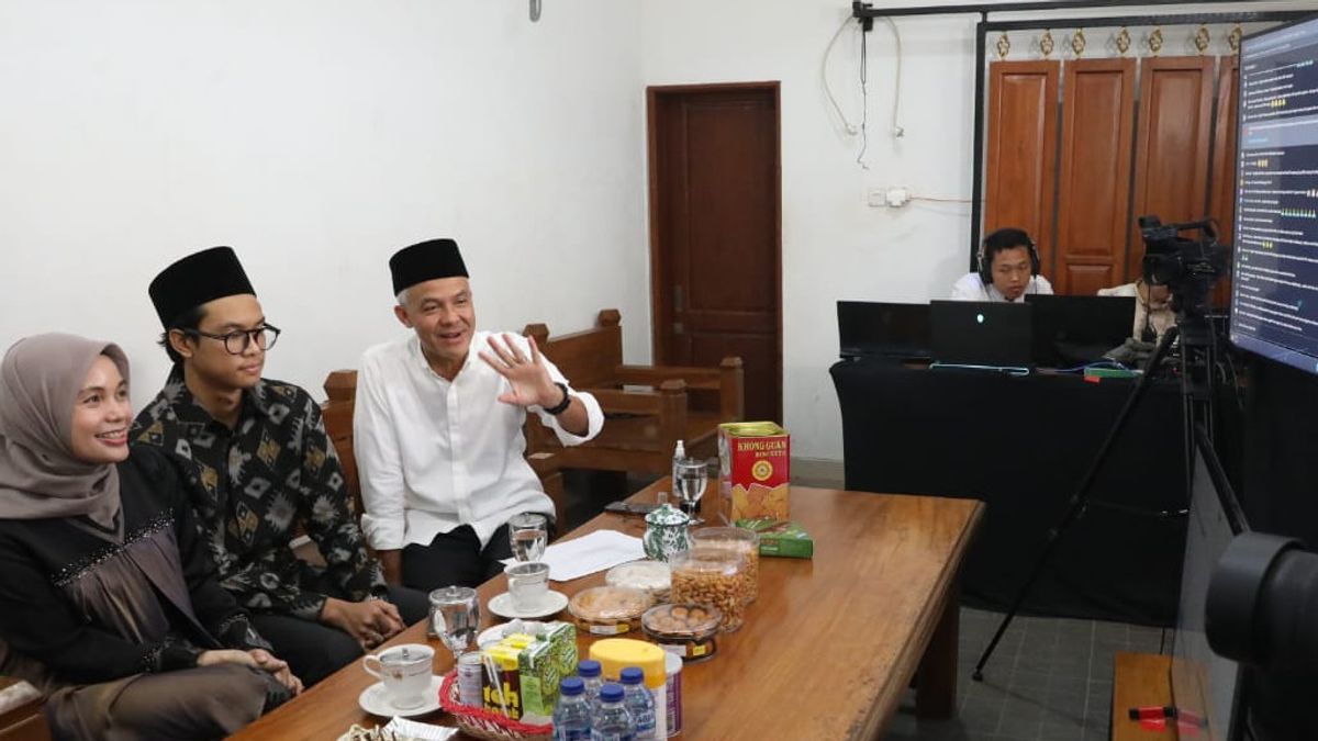 Ganjar Pranowo Beberapa Kali Muncul di Video Seruan Harlah GP Ansor, Sebuah Kode?