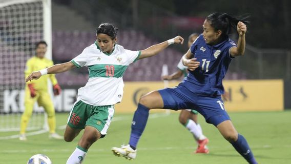 6 Goals Bent By The Philippines, The Indonesian Women's National Team Stops In The Group Phase Of The 2022 Women's Asian Cup