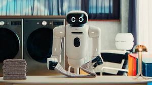 Robot ART ala The Jetsons Jadi Nyata: LG CLOiD Bisa Lipat Baju hingga Siapkan Sarapan