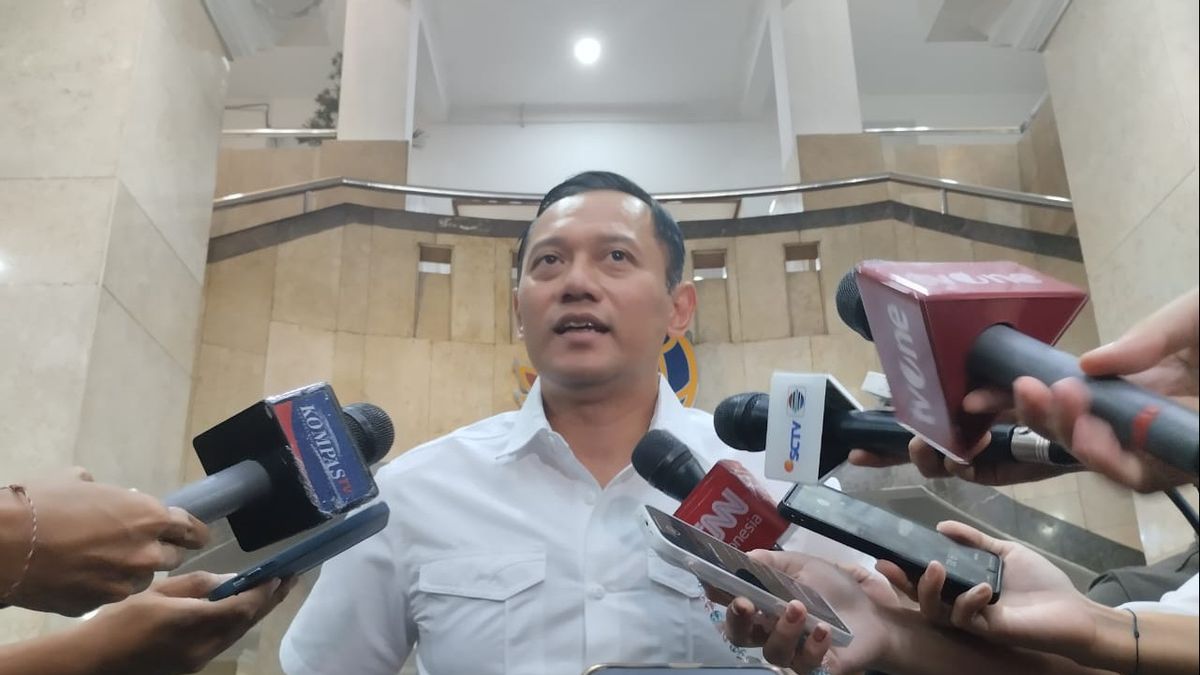 Le budget du ministère de l’ATR/BPN est loin de la proposition, AHY Ngaku Sungkan demandant un budget supplémentaire
