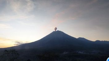 Mount Semeru Eruption Again For 106 Seconds