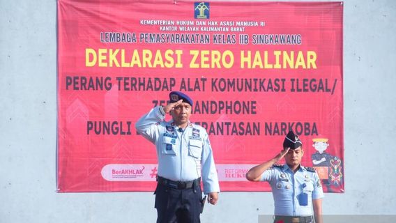 Singkawang Prison Express War Against Extortion And Drugs