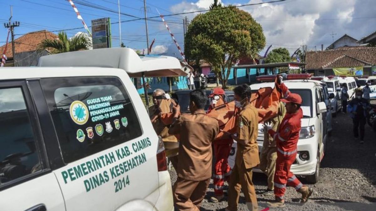 Need Serious Handling Due To Serious Injuries, 7 Car Accident Victims Enter The Abyss In Ciamis Still Being Treated
