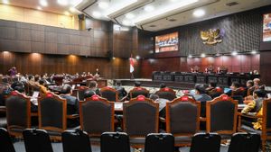 Majelis Hakim MK Mulai Rapat Permusyawaratan Terkait Perkara Sengketa Pileg 2024