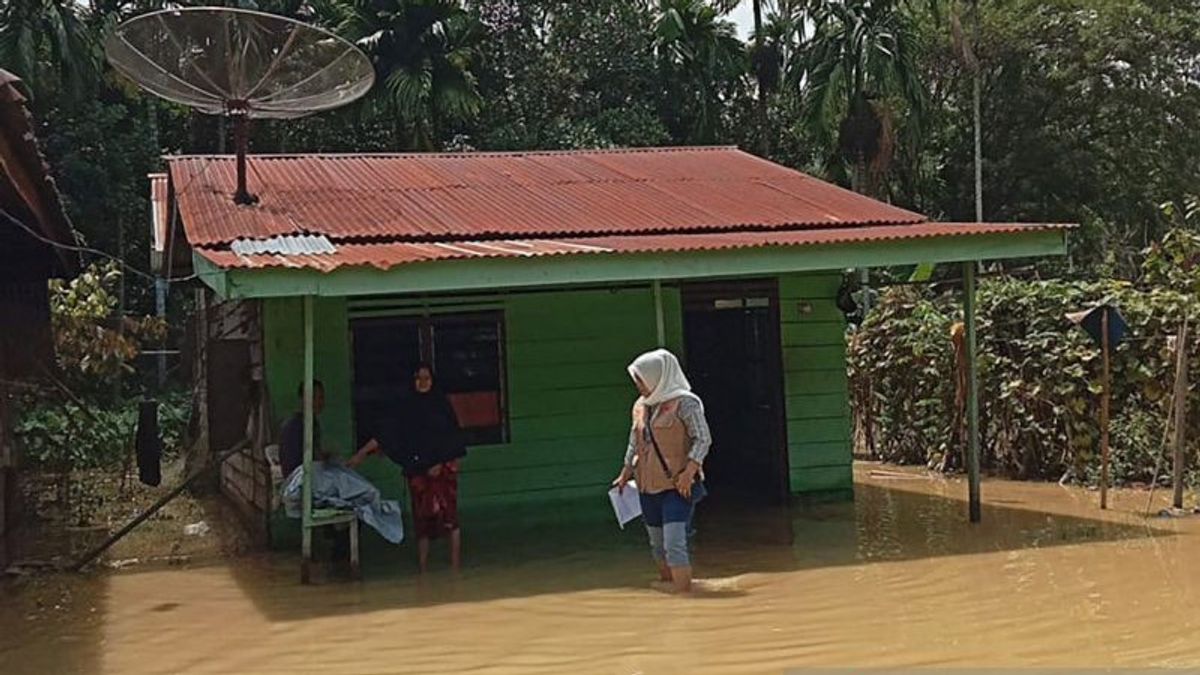 BPBD:アチェ南東部の1,352人が洪水の影響を受けています