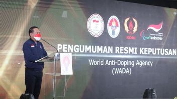 WADA制裁、インドネシアに国際スポーツ界への愛着を警告、メンポラ:我々は遵守しなければならない