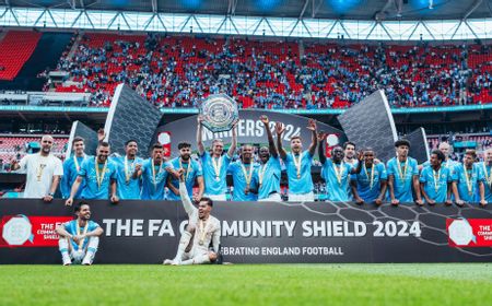 Menang Adu Penalti Lawan MU, Man City Juara Community Shield