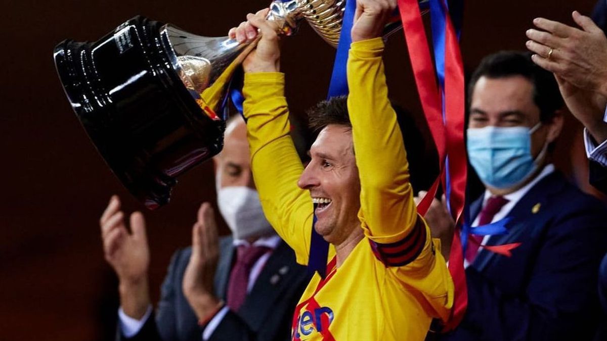 Defeat Bilbao 4-0, Barcelona Win The Copa Del Rey In 2021: Lionel Messi Is A Star With 2 Goals
