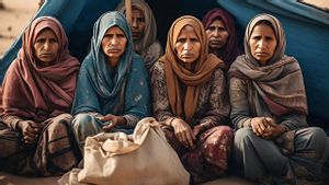 Dianggap Penyusup, Ribuan Muslim Diusir dari India ke Perbatasan Bangladesh Tinggal di Tenda Biru