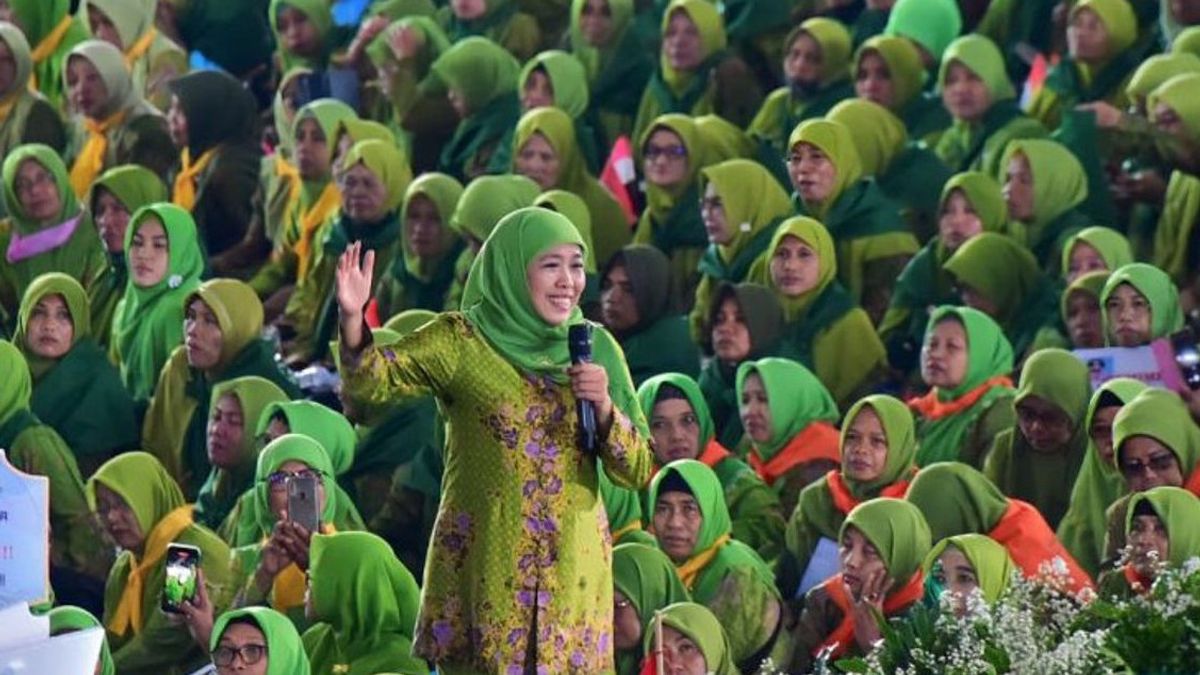 Khofifah Targets Dulang Suara For Prabowo-Gibran In Mataraman