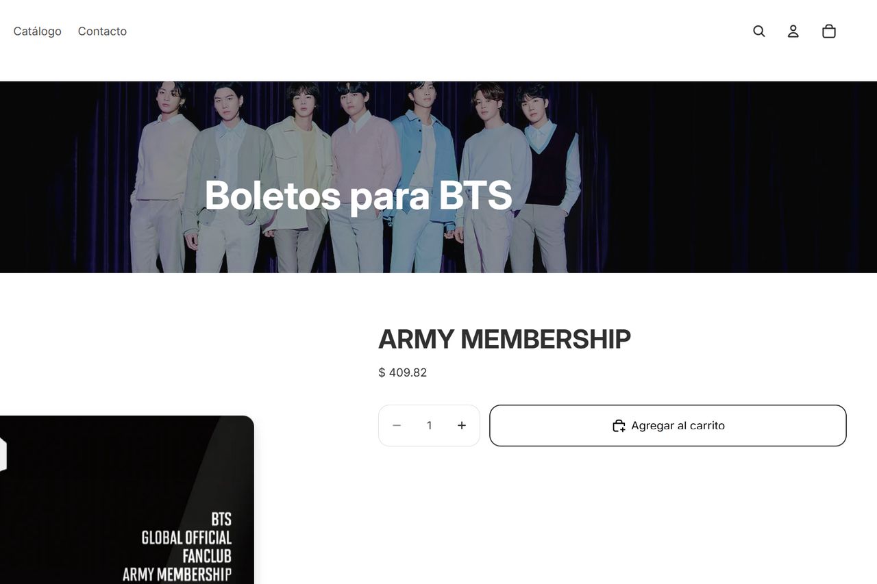 BTS確認用 BTS JAPAN OFFICIAL MOBILE