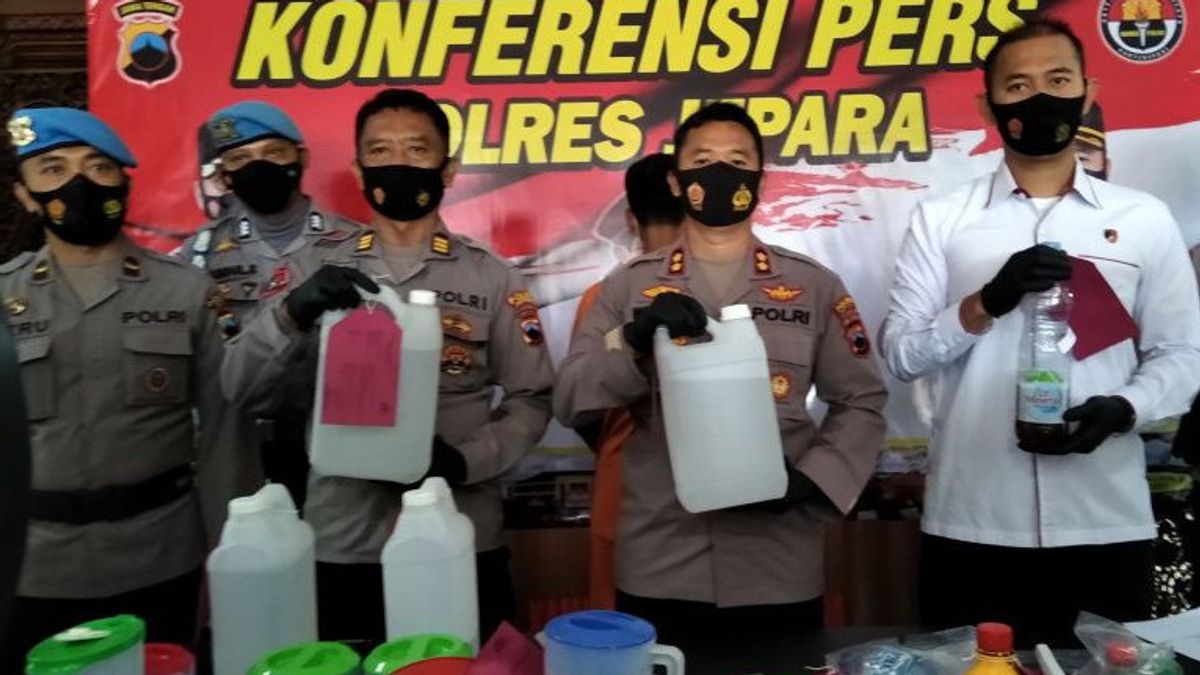 Sales Of Oplosan Alcohol In Jepara That Caused 9 Deaths Threatened With 15 Years In Prison