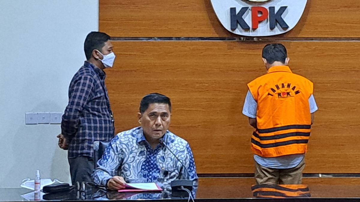 Expert Staff Of The DPR From The PAN Faction Becomes A KPK Suspect In The Balance Fund Bribery Case