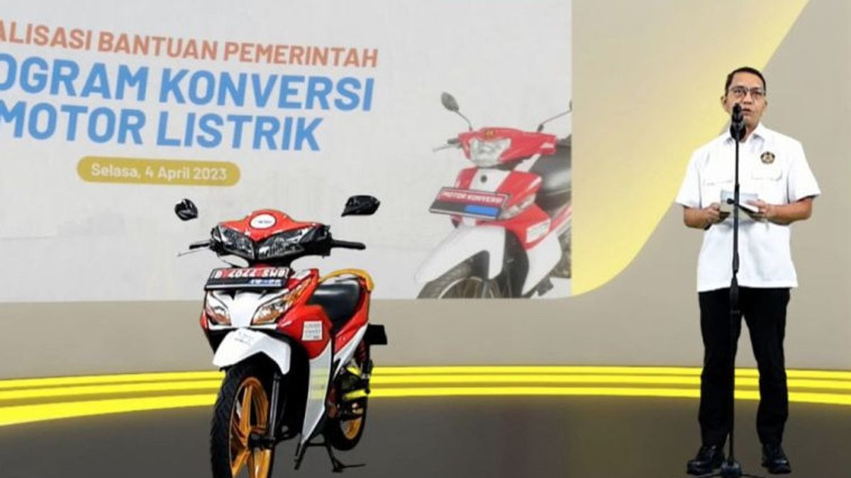 What Are The Benefits Of Electric Motorcycle Convestion? This Is What The Ministry Of Energy And Mineral Resources Said
