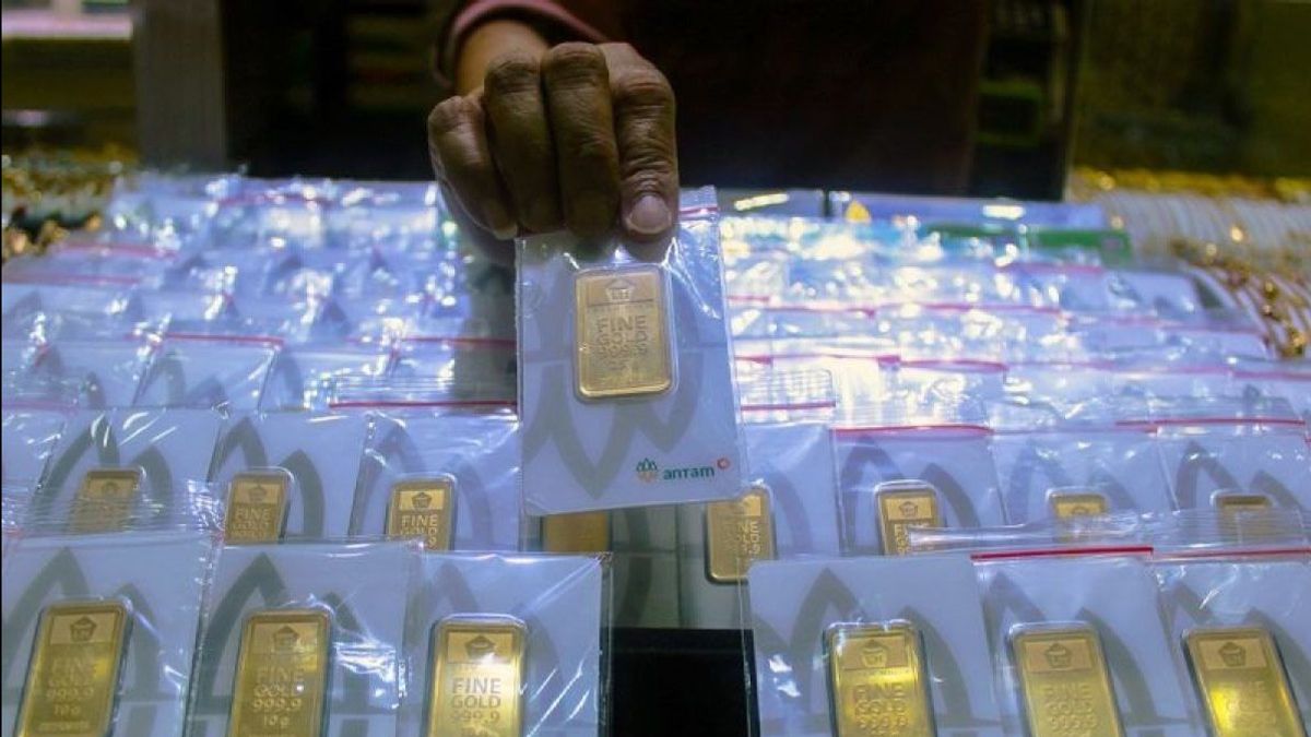 Antam's Gold Price Breaks Again Record At IDR 1,335,000 Per Gram