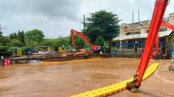 Urgence, DKI BPBD: Upper Angke Water Gate Toujours En état D’alerte 1, Sunter Hulu Alert 2
