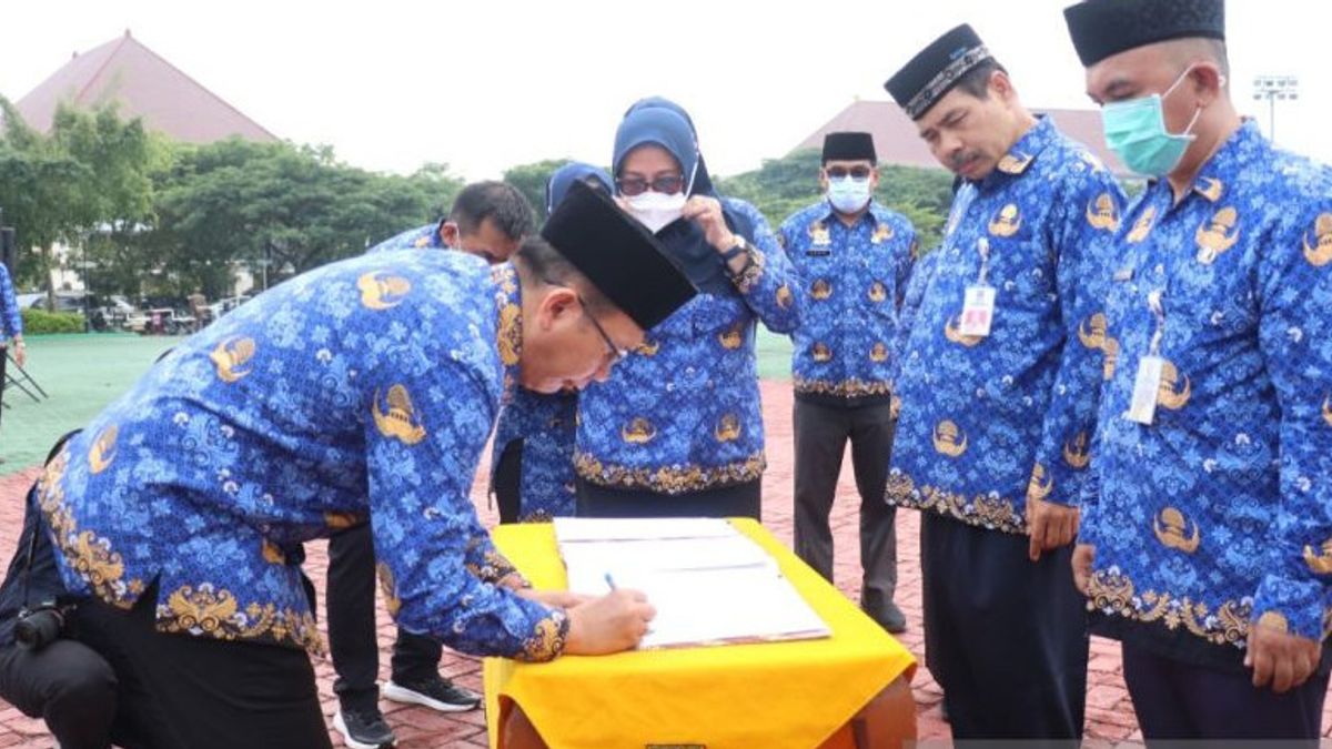 Sekwan DPRD Bekasi Disanksi Moral Akibat Langgar Netrality ASN Karena Mengikuti Rapat Pleno Parpol