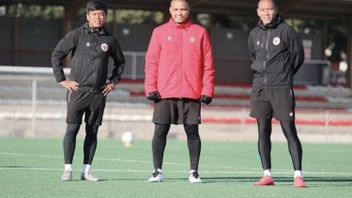 申泰勇与印尼国家队2名助理教练合作
