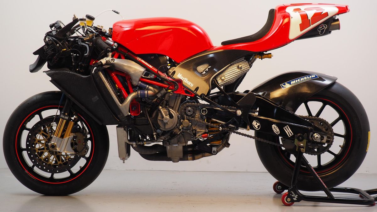 Rare Opportunity To Have A MotoGP Ducati Motorbike Once Drivered By Troy Bayliss