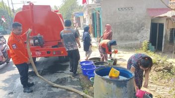 Lebak Banten Kekeringan,BPBD在3个村庄开始清洁水道