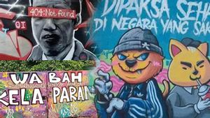 Mural dan Grafiti ‘404: Not Found’, LBH Jakarta: Hormati Kebebasan Berekspresi dan Berpendapat