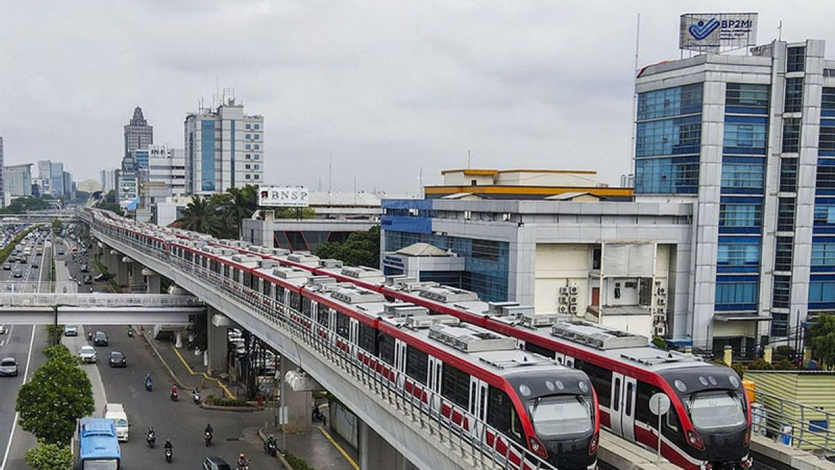 Mulai Besok, LRT Jabodebek Tambah 44 Perjalanan di Hari Kerja