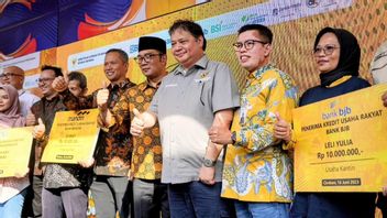 Coordinating Minister Airlangga: Easy And Cheap KUR, Make MSMEs Prosperous