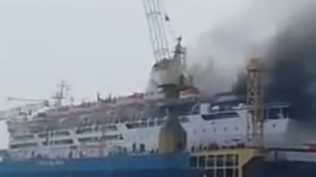 Pelni attend toujours la police pour trouver des causes de l’incendie du KM Dorolonda au port de Priok